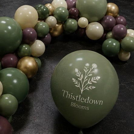 Balloons with logo printing