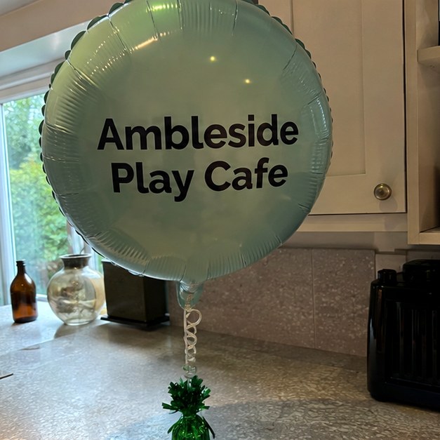 Custom balloons — customer photo