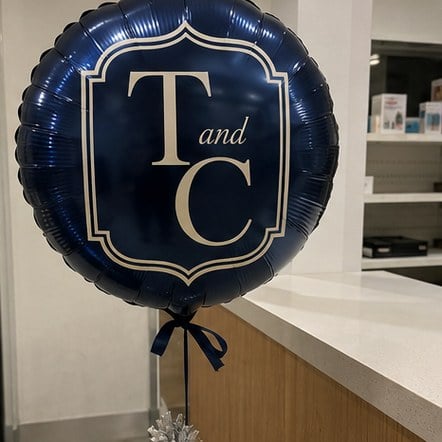 Customized balloons for retail openings and launches