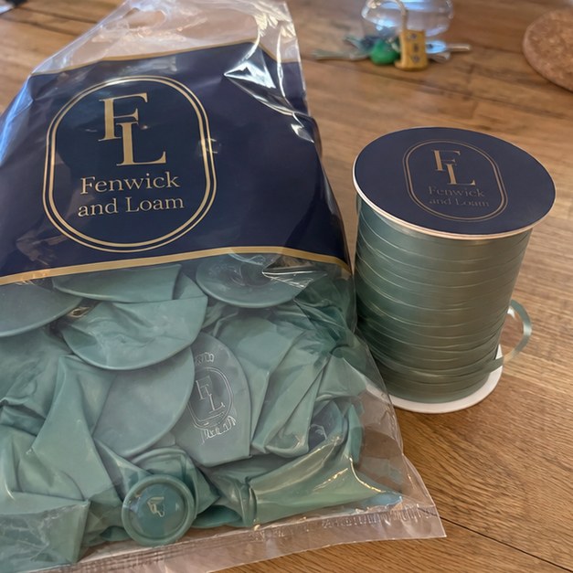 Personalized balloons — customer photo